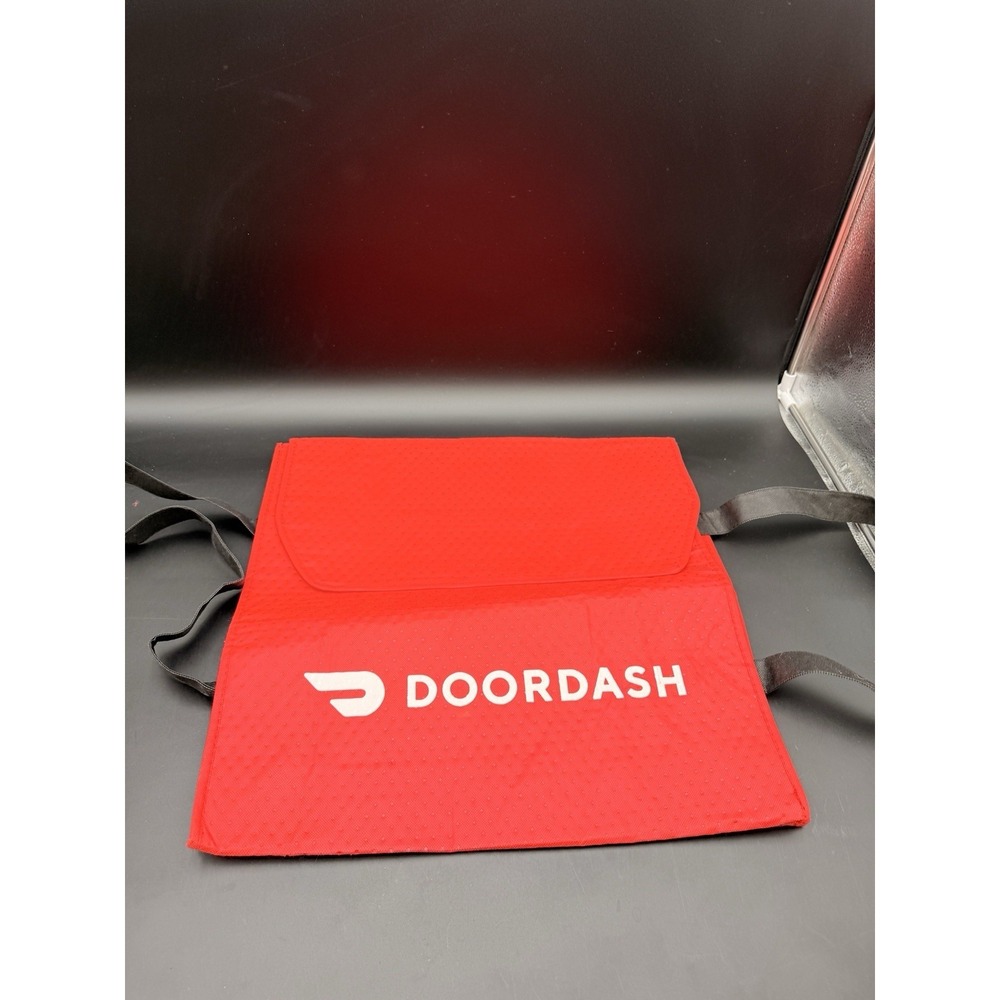 New! Doordash Large Insulated Pizza Delivery Driver Bag For Top Dashers 19x19x5"